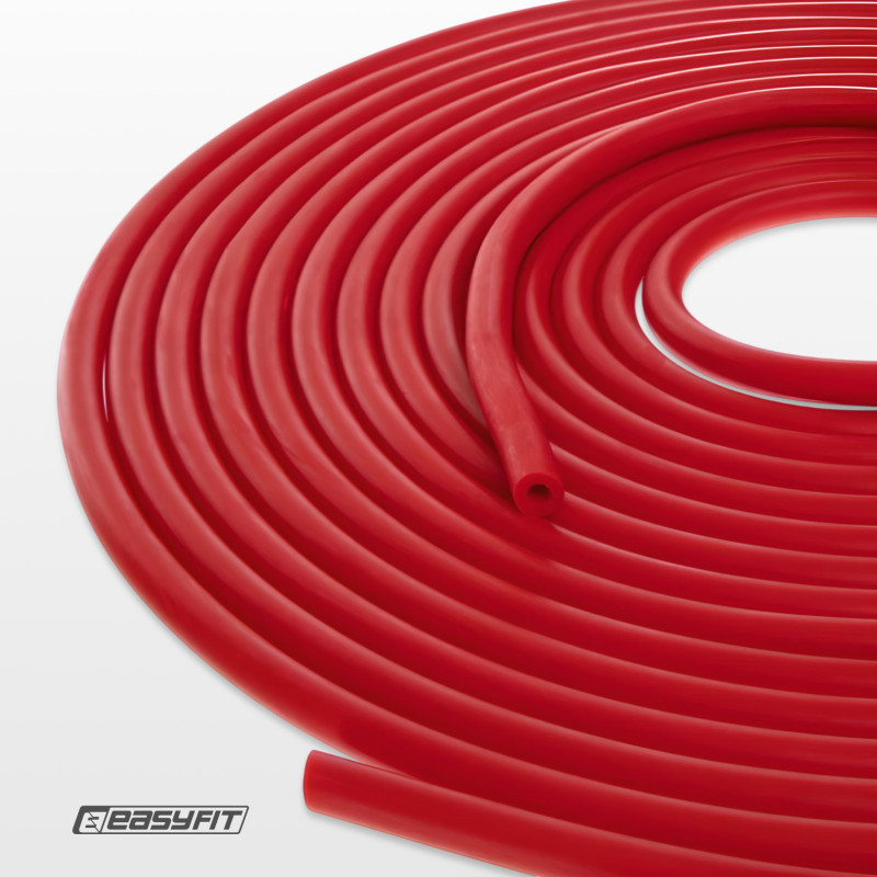 Борцовская резина - жгут Hard EasyFit EF-6332s-10R, красный 10 м