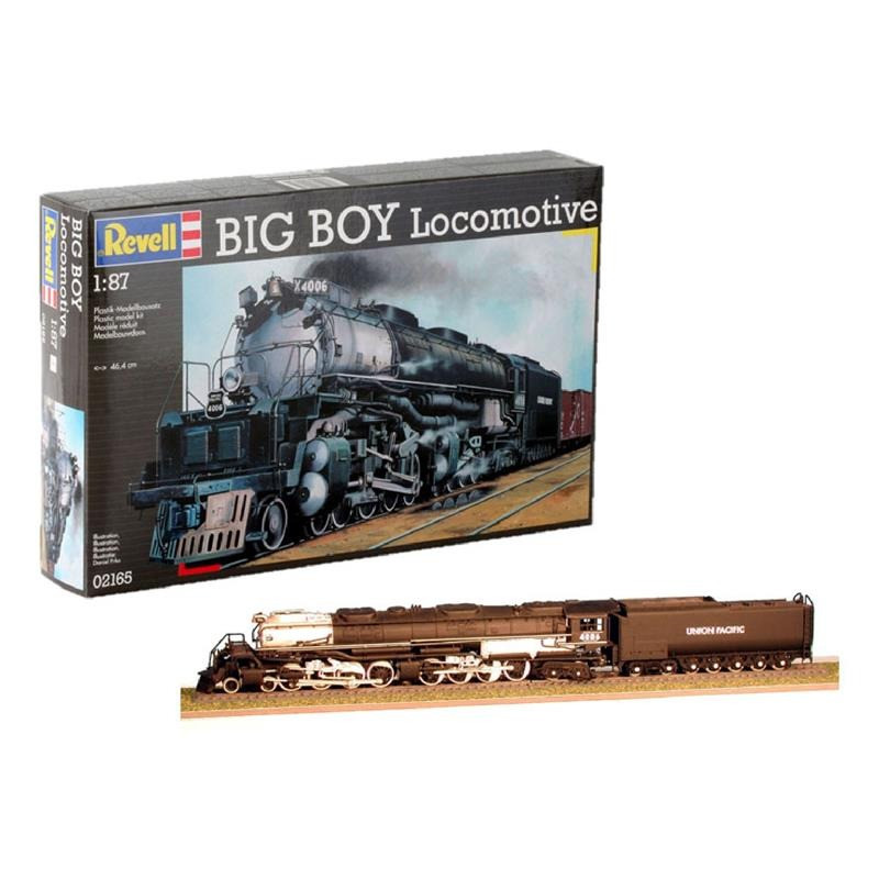 Сборная модель-копия Локомотив Big Boy Locomotive Revell RVL-02165 уровень 3 масштаб 1:87