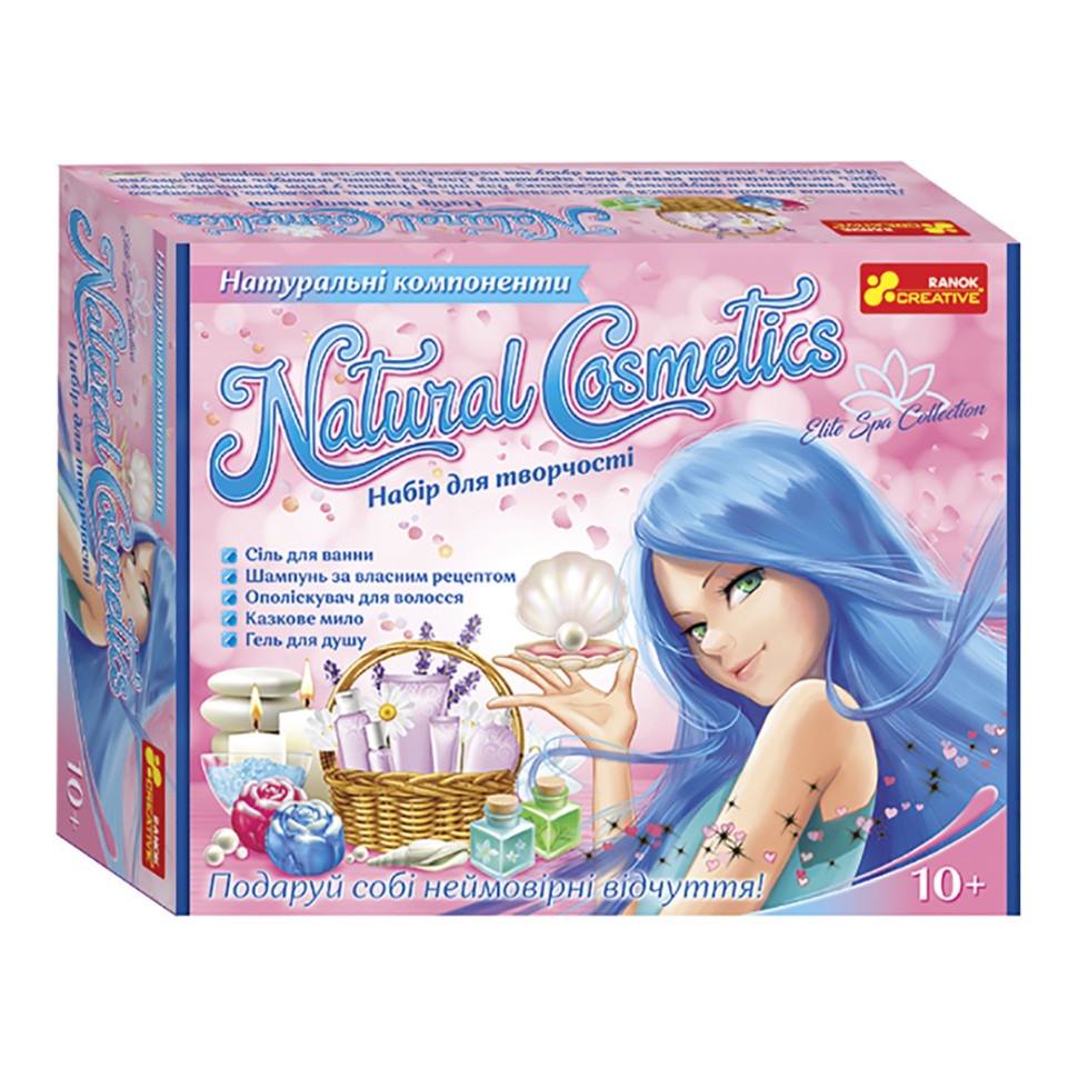 Набір для творчості Natural cosmetic Ранок 10100614 натуральні компоненти