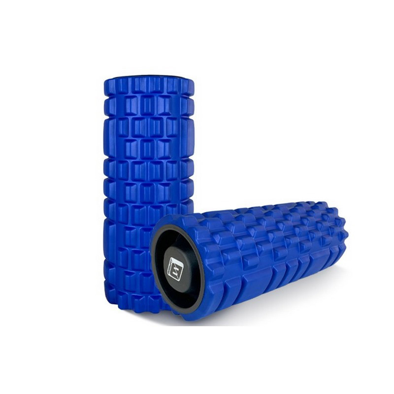 Масажний ролик Grid Roller 1.1 EasyFit EF-2020a-BL 33 см, міцний масажер, синій