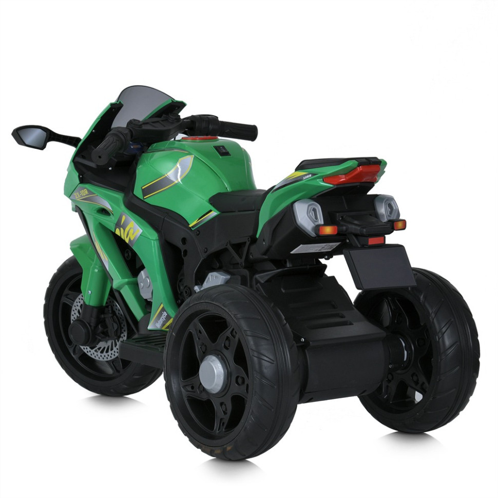 Детский мотоцикл Bambi Racer M 5806EL-5, 3 колеса, музыка и свет, зеленый