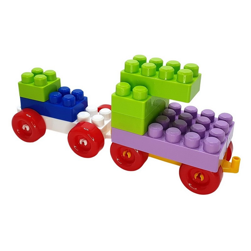 Детский блочный конструктор Doloni 013999/01 в пластиковом боксе, 335 деталей