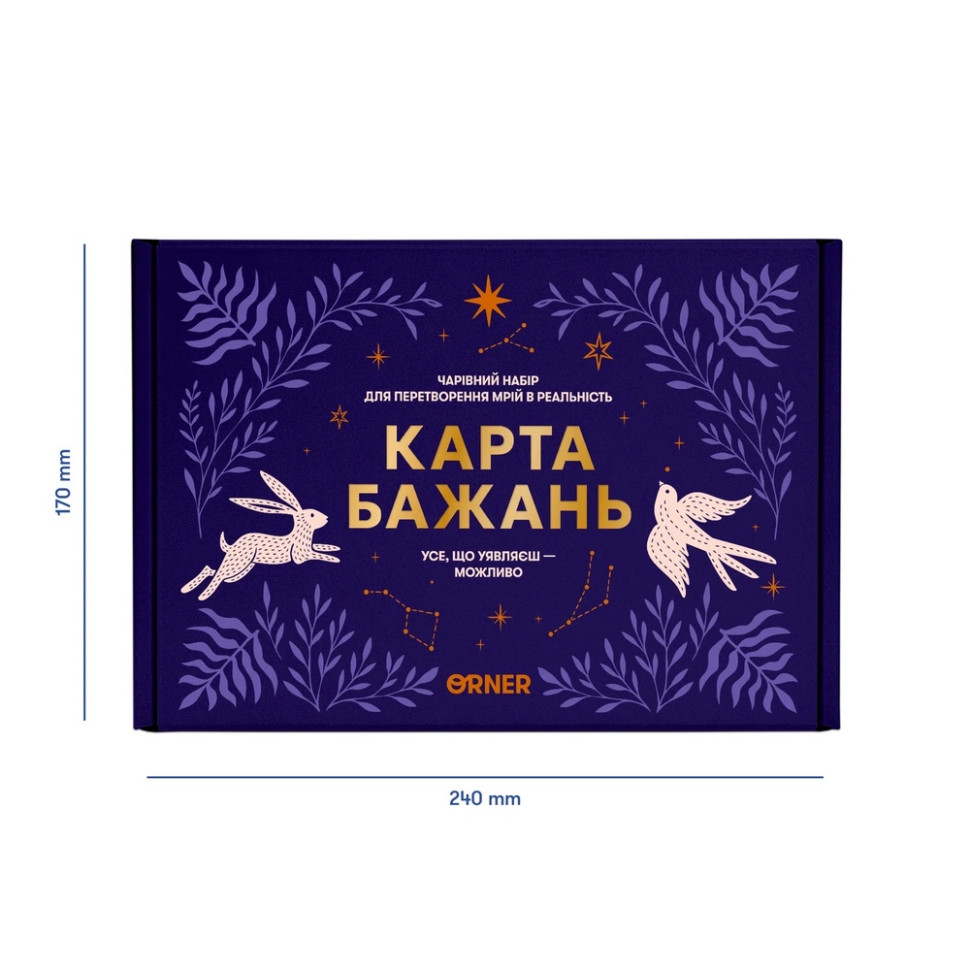 Набор для создания карты желаний 