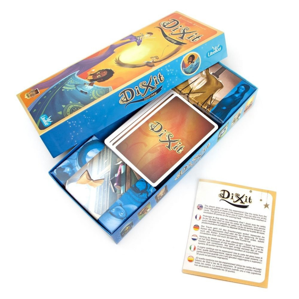 Карточная игра DIXIT 3 Journey Игромаг 086109 дополнение на 84 карточки