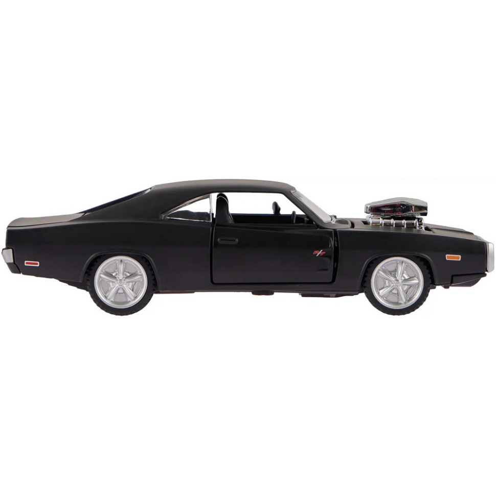 Коллекционная машинка 1970 Dodge Charger R/T Rastar 64420 black масштаб 1:36