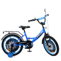 Велосипед дитячий PROF1 Y1844 18 дюймів, синій