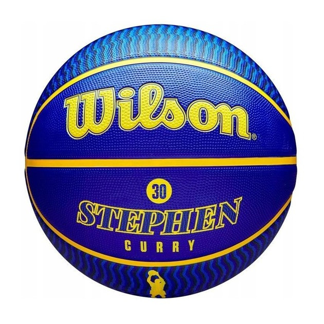 М'яч баскетбольний NBA PLAYER ICON OUTDOOR BSKT CURRY Wilson WZ4006101XB7 № 7
