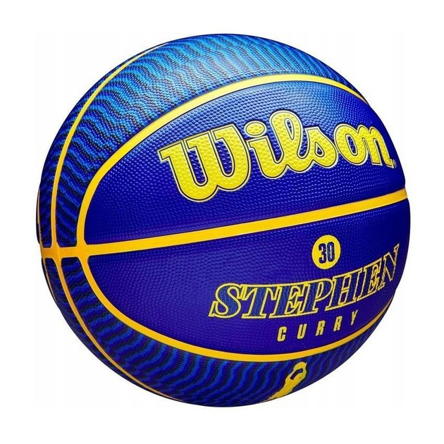 М'яч баскетбольний NBA PLAYER ICON OUTDOOR BSKT CURRY Wilson WZ4006101XB7 № 7