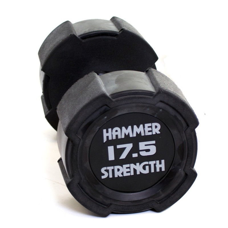 Гантель уретанова 17,5 кг Hammer Strength FF17,5TPU, 523105FS