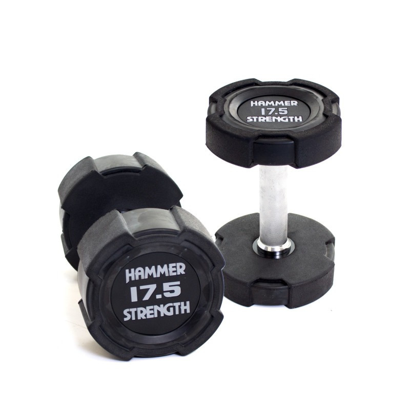 Гантель уретанова 17,5 кг Hammer Strength FF17,5TPU, 523105FS
