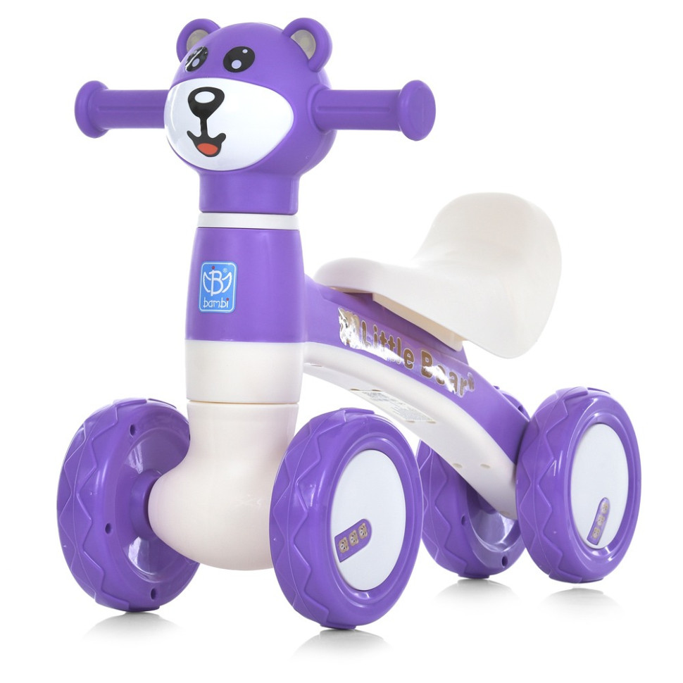 Детская каталка-толокар Bambi M 5762-9 фиолетовый, до 25 кг