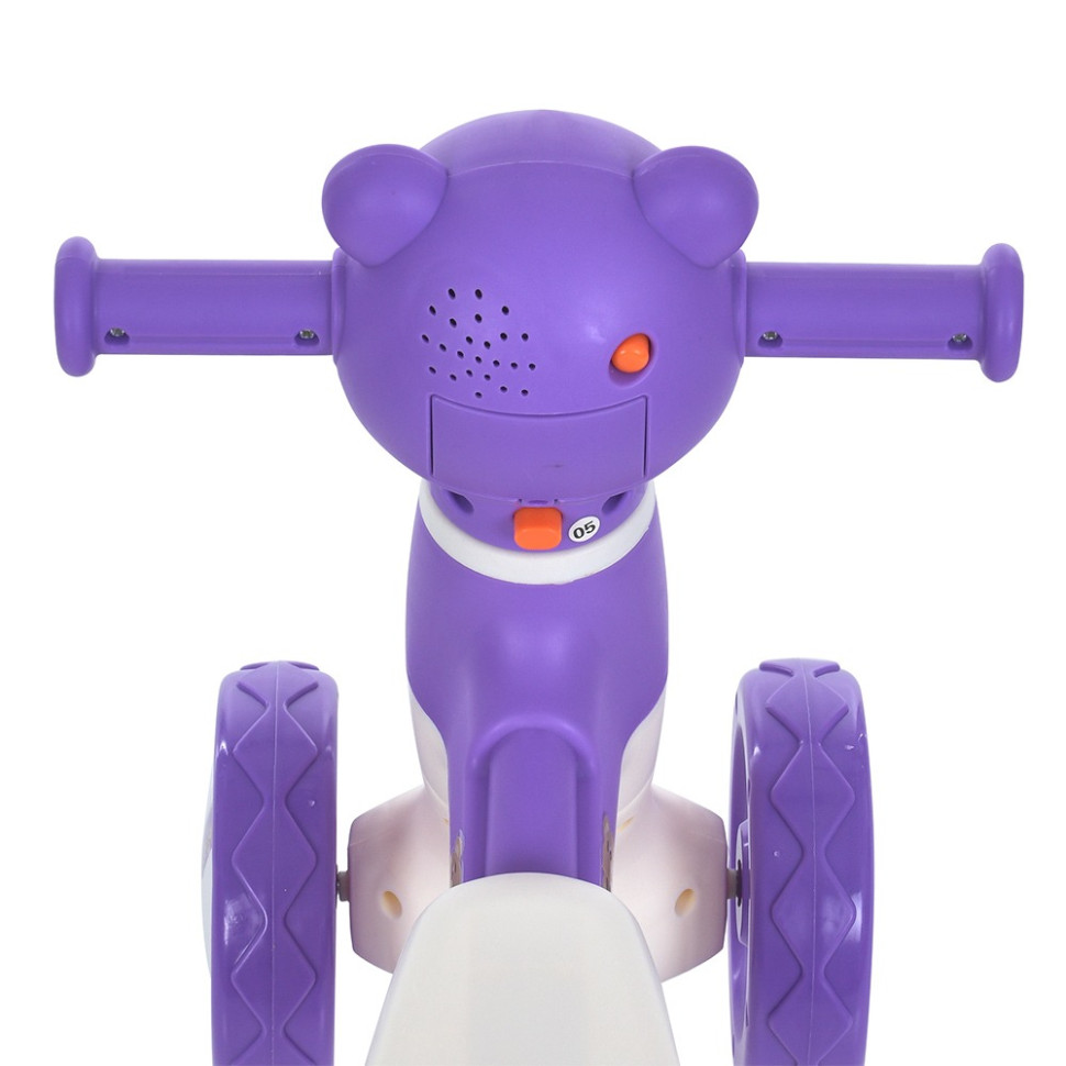 Детская каталка-толокар Bambi M 5762-9 фиолетовый, до 25 кг