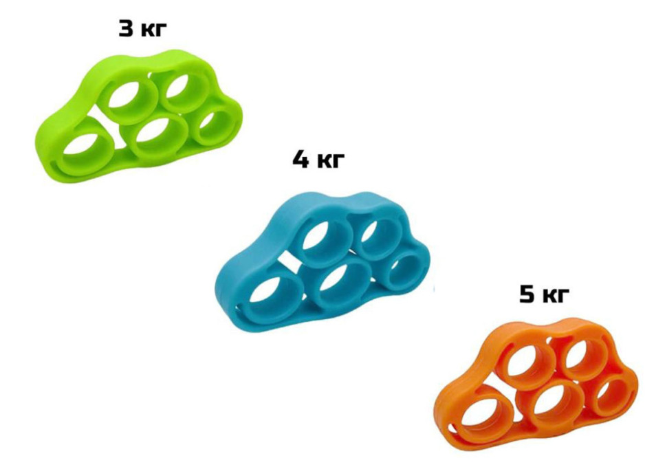 Еспандер для рук та пальців GripFlex EasyFit EF-1907-4-BL 4 кг (синій)