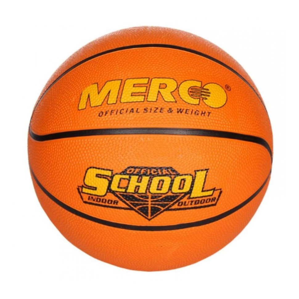 М'яч баскетбольний School basketball ball Merco ID36946 розмір 7