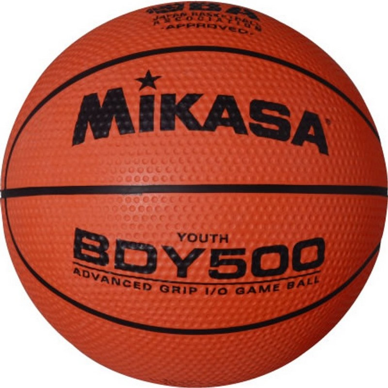 Мяч баскетбольный Mikasa BDY500 коричневый, размер № 5