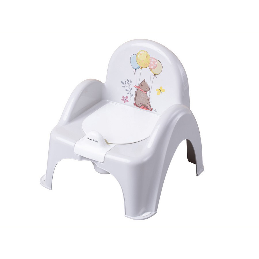 Горщик - стільчик «Лісова казка» Tega Baby PO-073-111 світло-кремовий