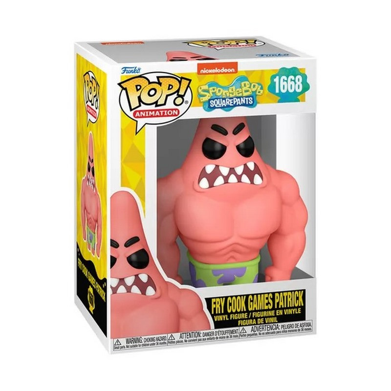 Игровая фигурка FUNKO POP! серии «Губка Боб Квадратные Штаны» - СПОРТИВНЫЙ ПАТРИК 75736