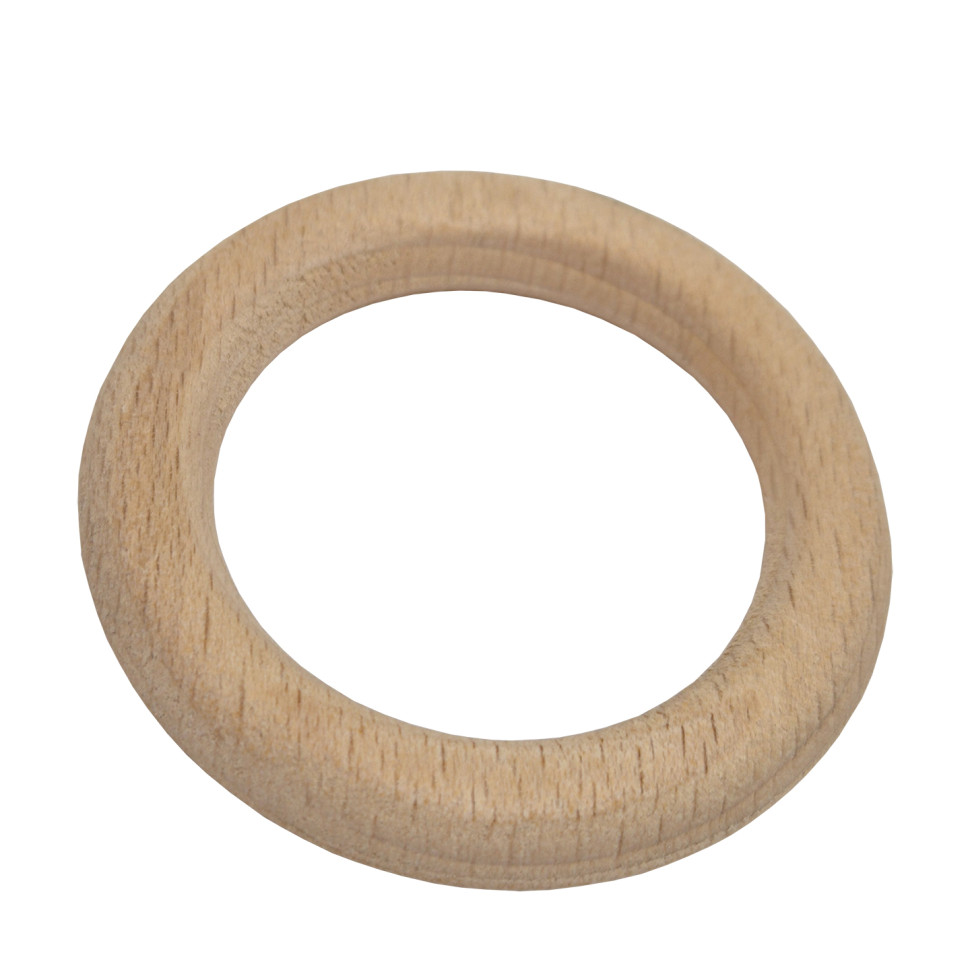 Кольцо деревянное для декорирования Bambi DR-5,2-8 диаметр 5,2 см, толщина 8 мм