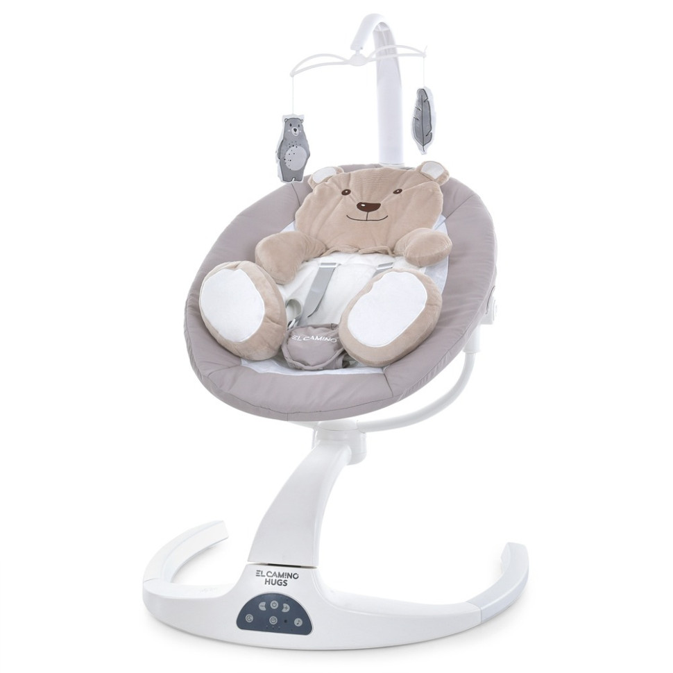 Заколисуючий центр-шезлонг HUGS Bambi ME 1077 Beige 