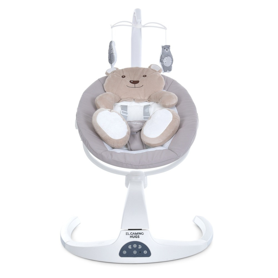 Заколисуючий центр-шезлонг HUGS Bambi ME 1077 Beige 