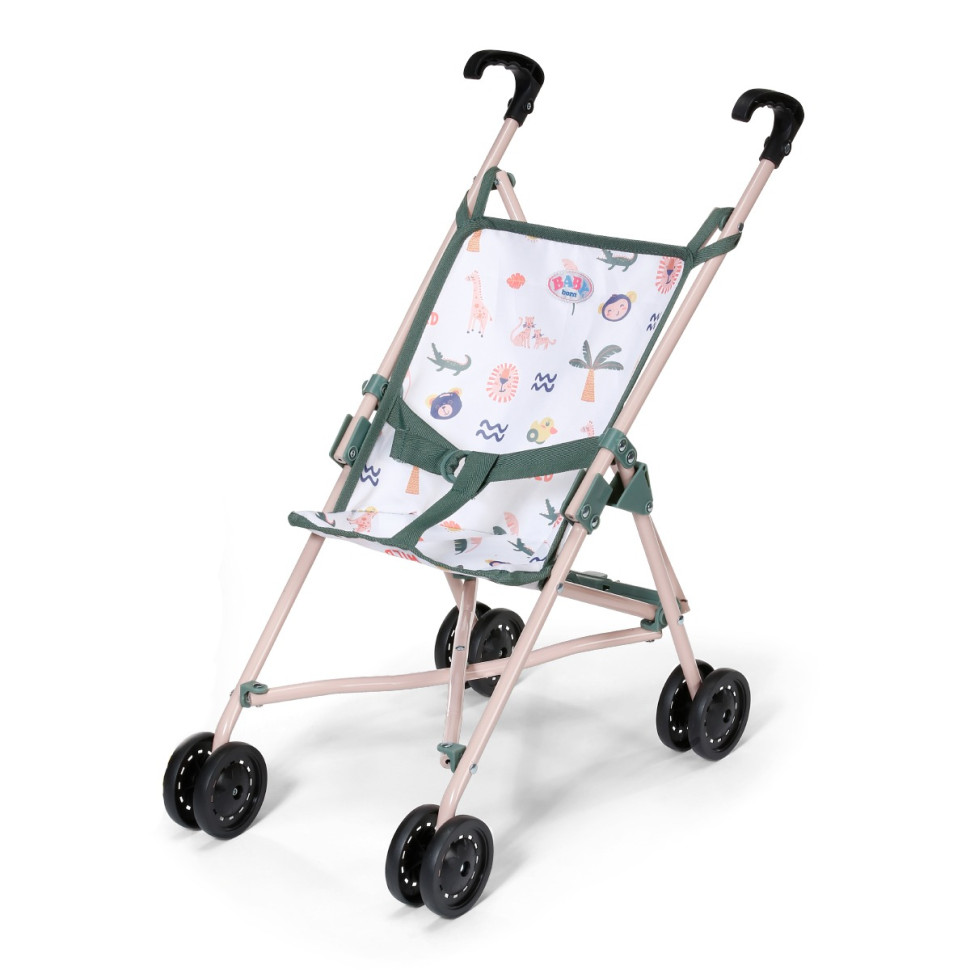 Коляска для куклы Тропики BABY born 838327 прогулочная, складная
