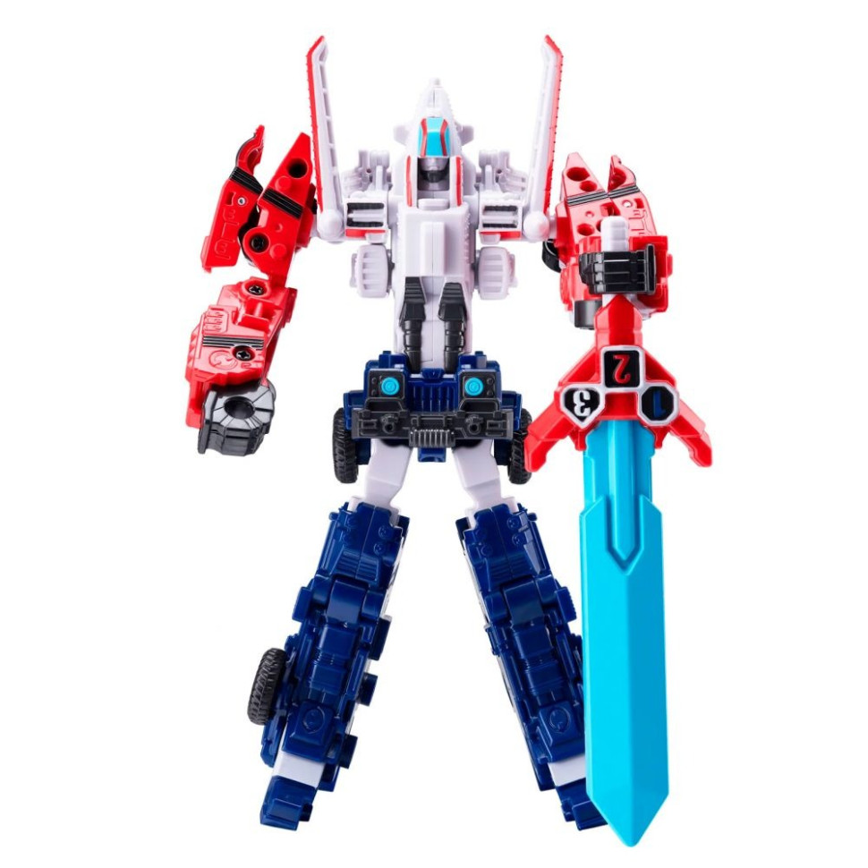 Іграшка-трансформер Тобот міні Кінг Титан Young Toys 301144, 3 транспортні засоби