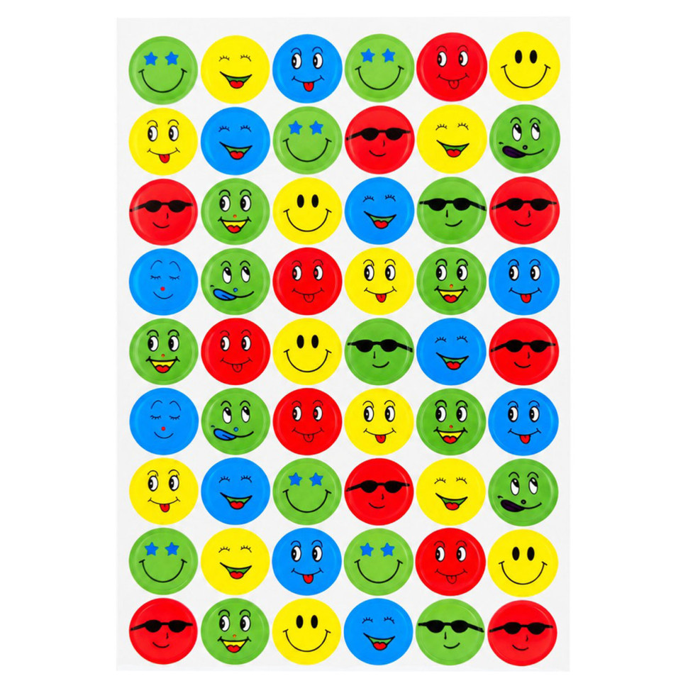 Наклейки для оценок COLOR-IT 85724 упаковка 10 листов