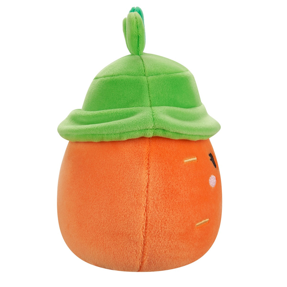Детская мягкая игрушка Морковка Каролина в шляпе Squishmallows SQER01182, 13 см