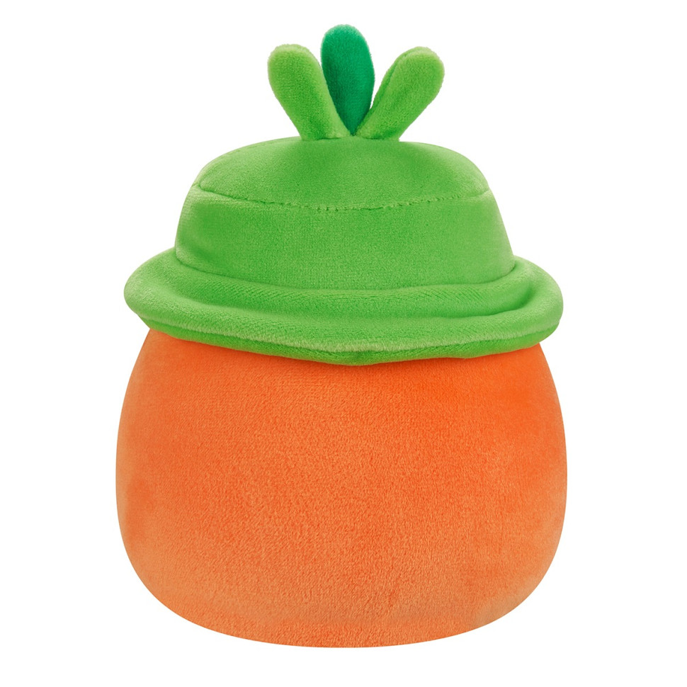 Детская мягкая игрушка Морковка Каролина в шляпе Squishmallows SQER01182, 13 см