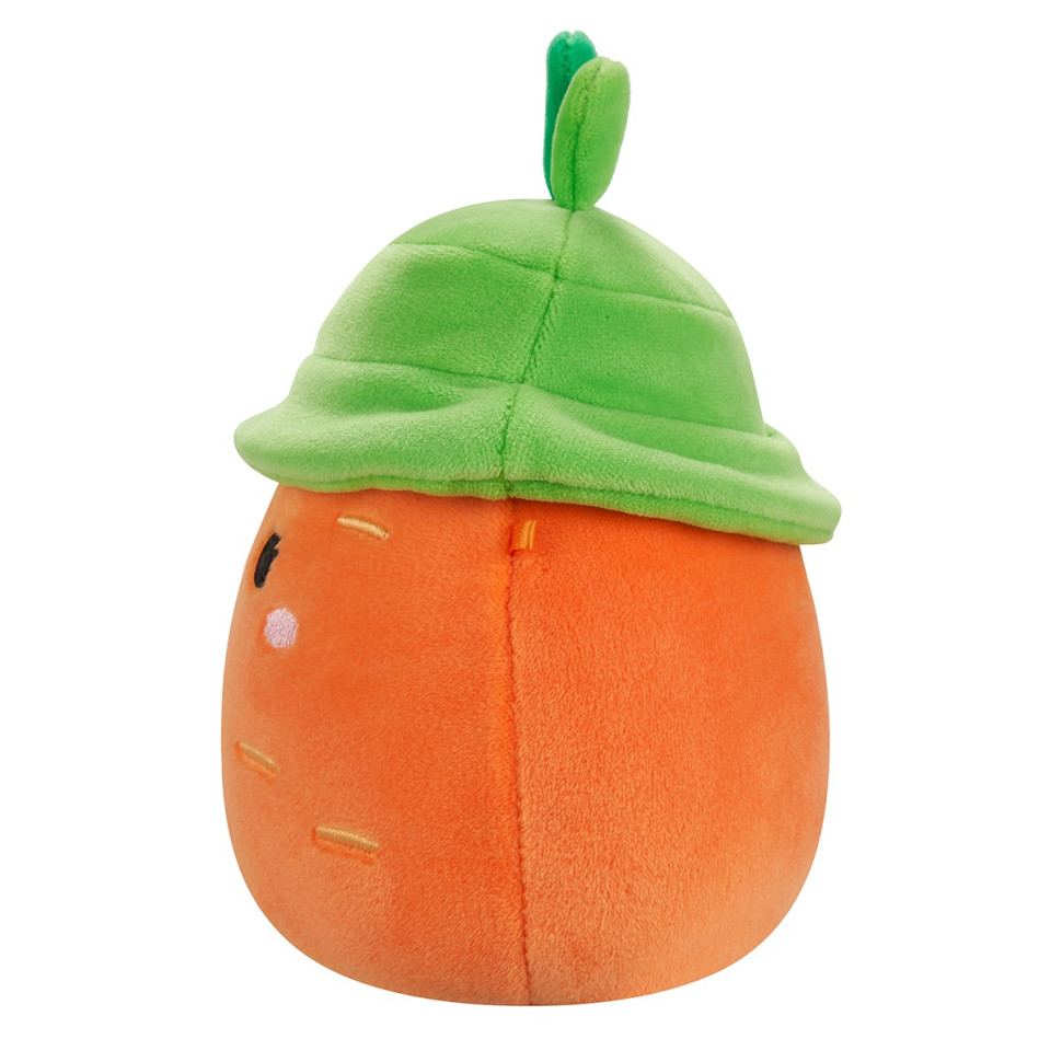 Детская мягкая игрушка Морковка Каролина в шляпе Squishmallows SQER01182, 13 см