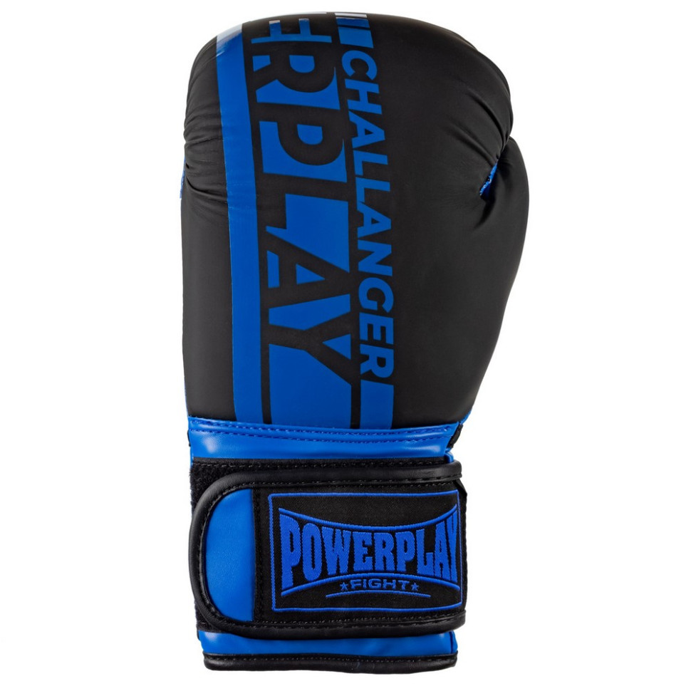 Боксерские перчатки 3086 Matt Challenger PowerPlay PP_3086_12oz_Bl/Navy, размер 12 унций