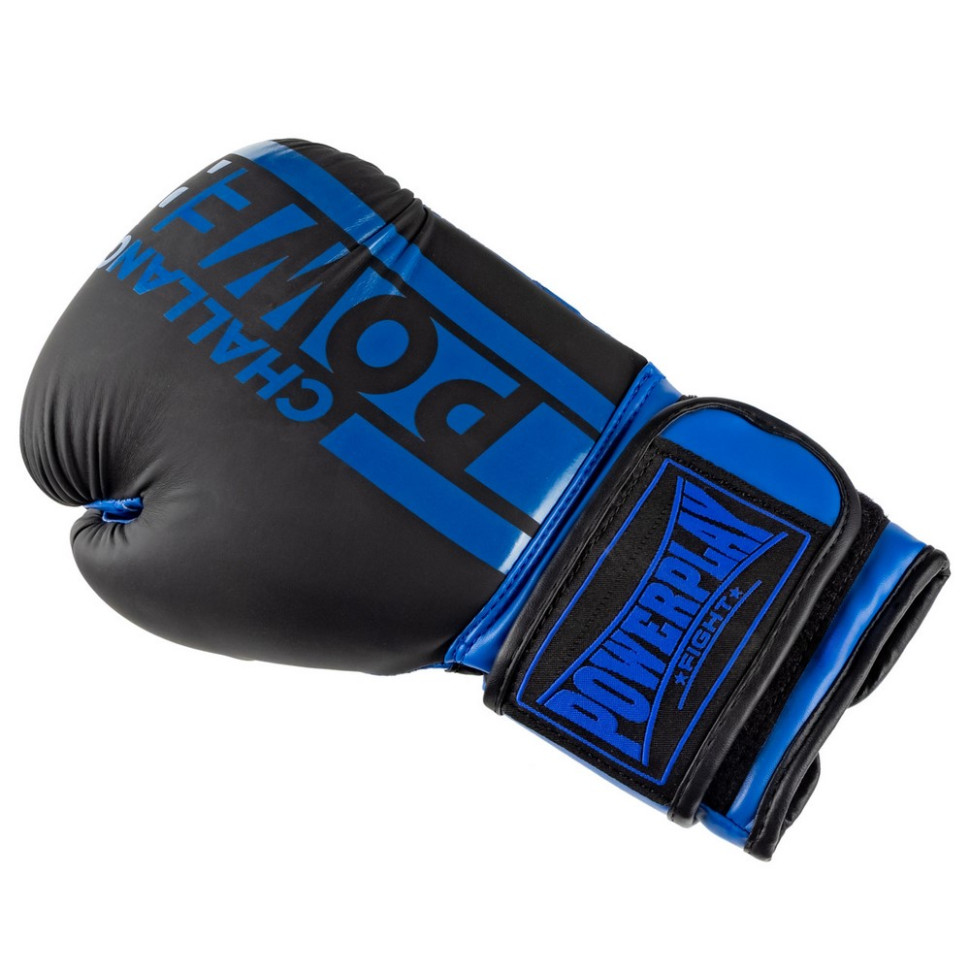 Боксерские перчатки 3086 Matt Challenger PowerPlay PP_3086_12oz_Bl/Navy, размер 12 унций