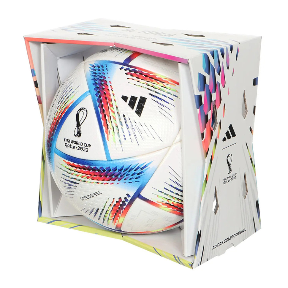 Футбольный мяч 2022 World Cup Al Rihla OMB (FIFA QUALITY PRO) Adidas H57783, №5