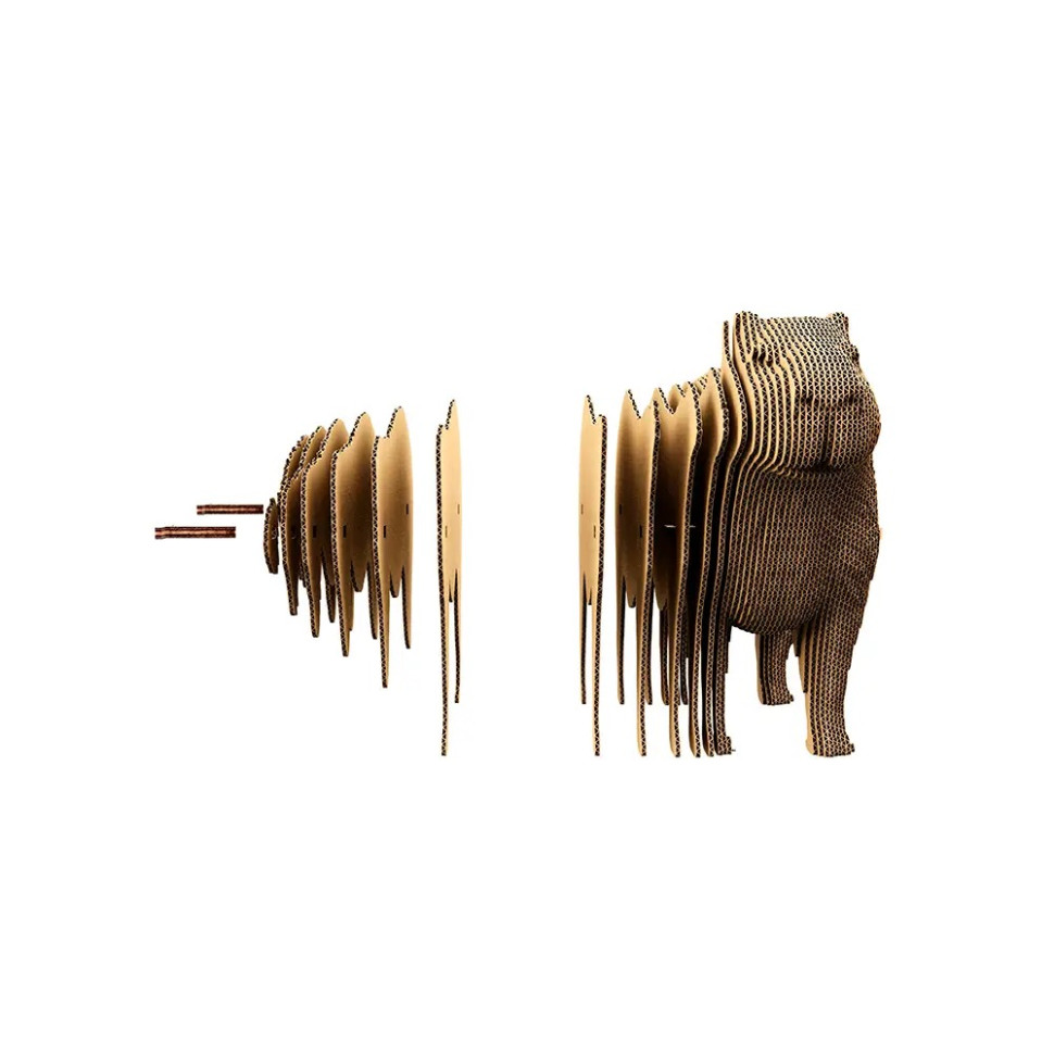Картонный конструктор 3D Puzzle 
