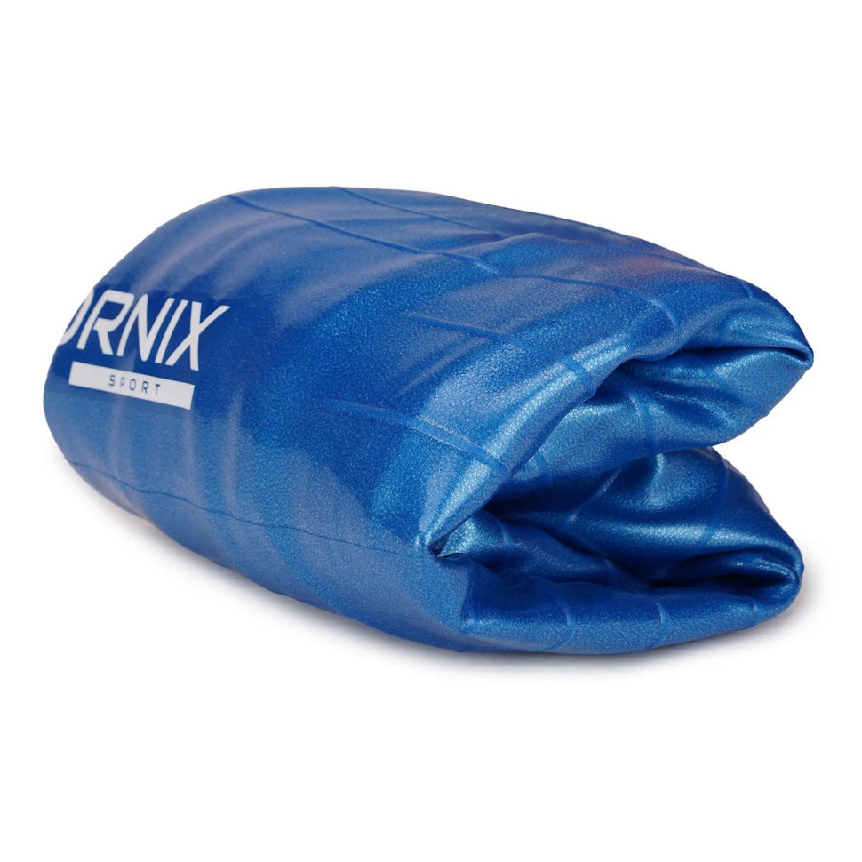 М'яч для фітнесу (фітбол) Cornix XR-0015 Blue 55 см, Anti-Burst
