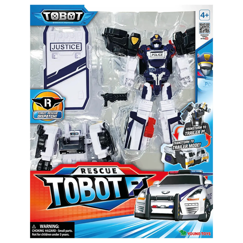 Дитяча іграшка-трансформер S5 тобот P TOBOT 301152, 6х15х16 см