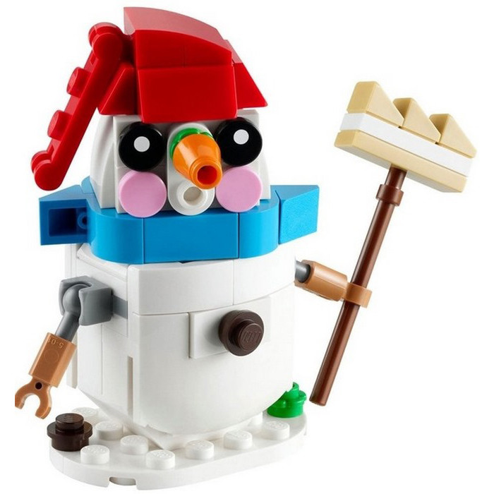 Конструктор Creator Снеговик с граблями LEGO 30645, 78 деталей