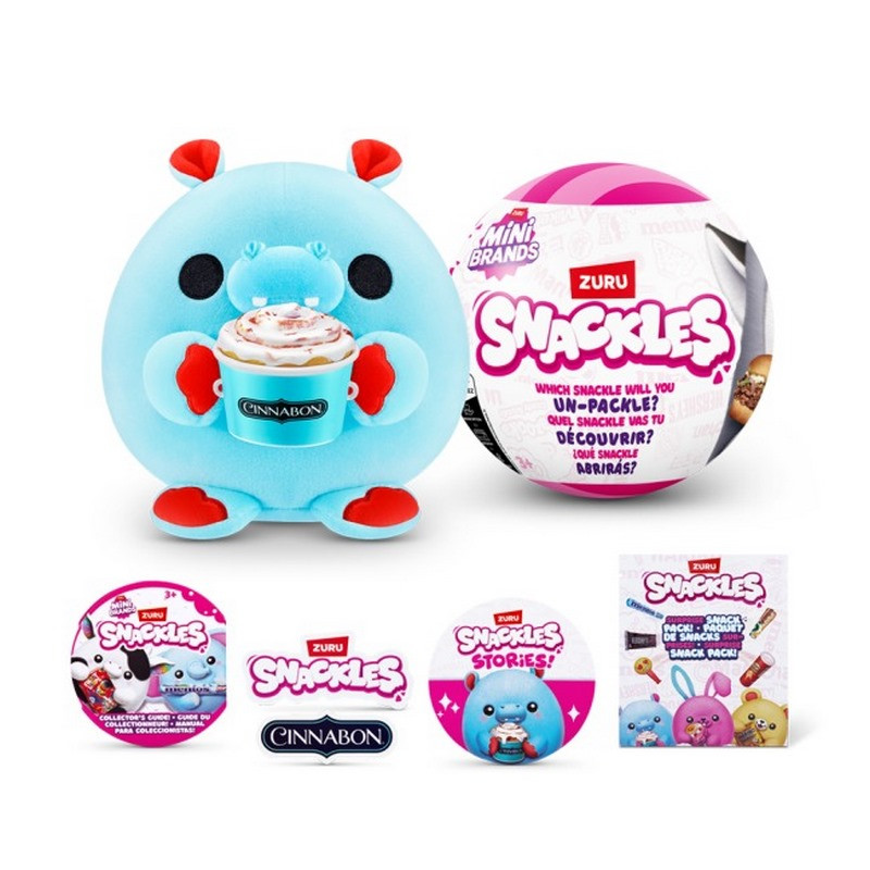 Мягкая игрушка-сюрприз Snackle-K2 Rainbocorns 77510K2 (серия 2 Mini Brands)