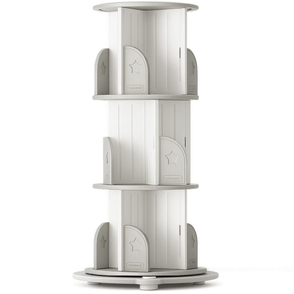 Детский стеллаж для хранения Stick Mealux KD-E072 Grey круглый, серый