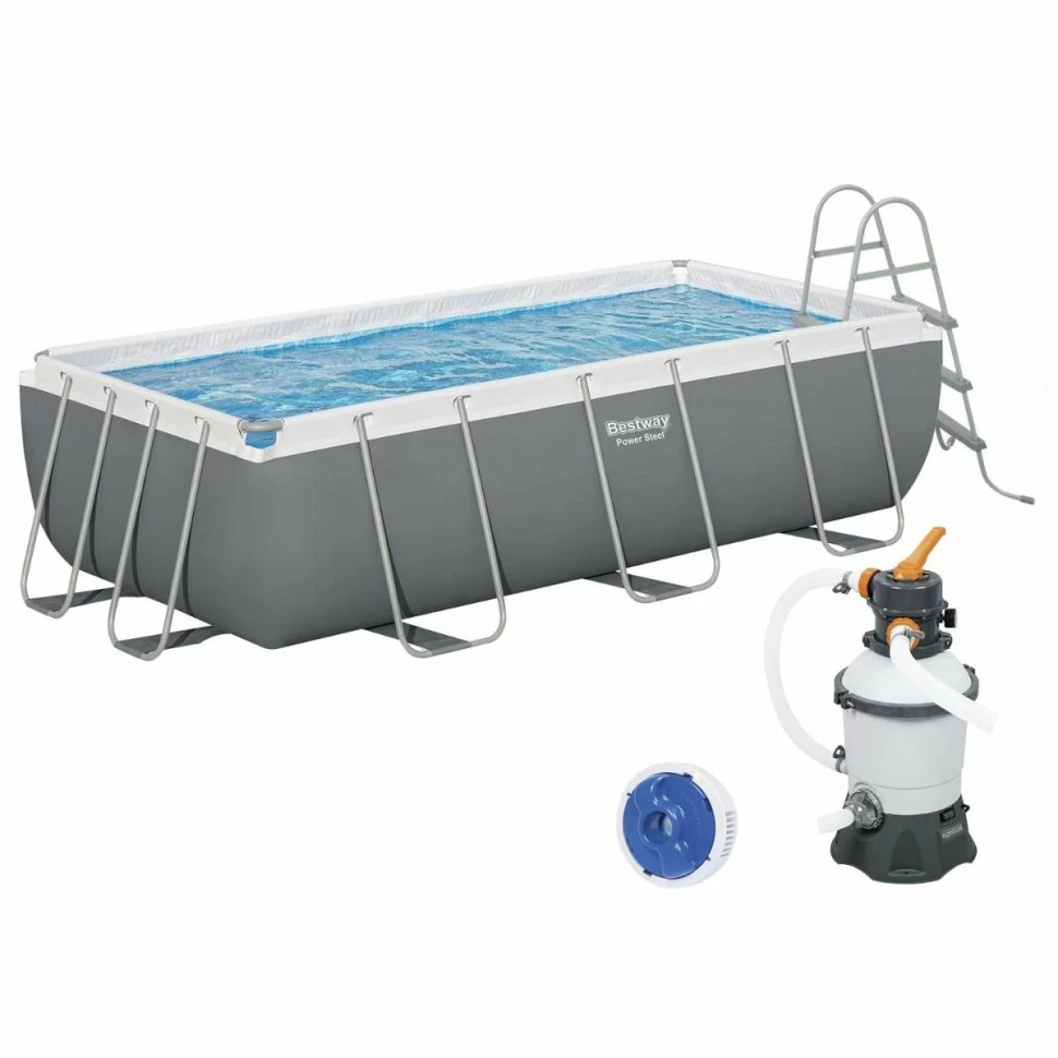 Каркасний басейн Bestway 56442K 404х201х100 см, 6478 л