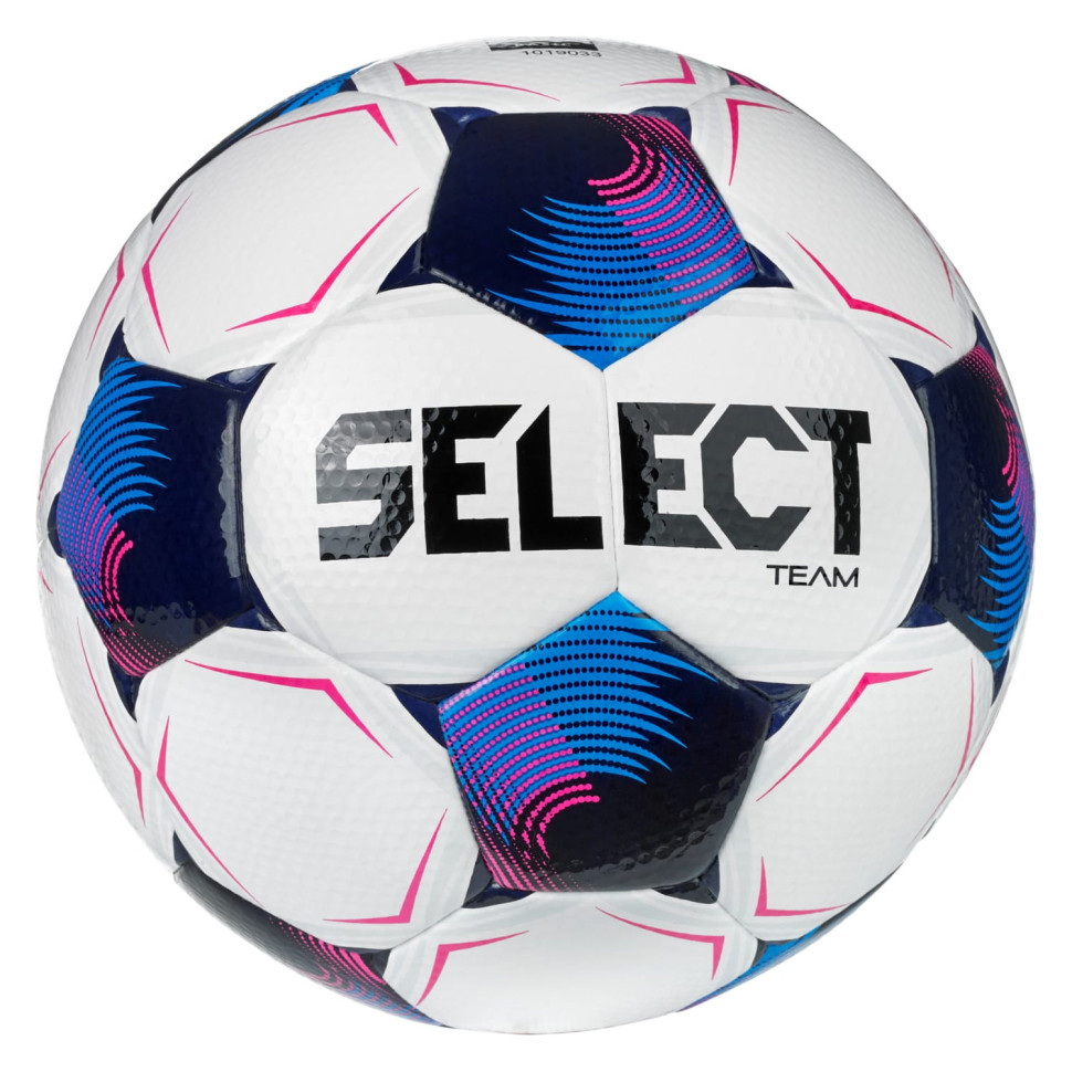 М'яч футбольний FB Team Fifa v26 Select 086559-006-5 білий/синій, розмір 5