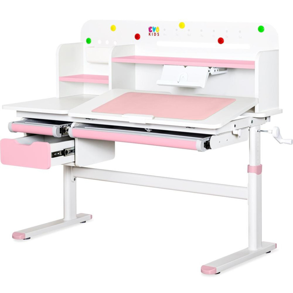 Дитячий стіл Evo-kids TH-360 WG/PN Plus, Pink