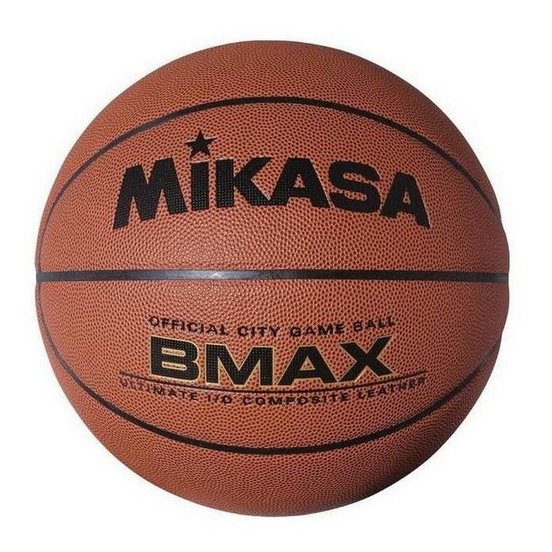 Мяч баскетбольный Mikasa BMAX-J коричневый, размер № 5