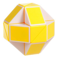 Змійка рубика Змійка біло-жовта в коробці Smart Cube SCT405