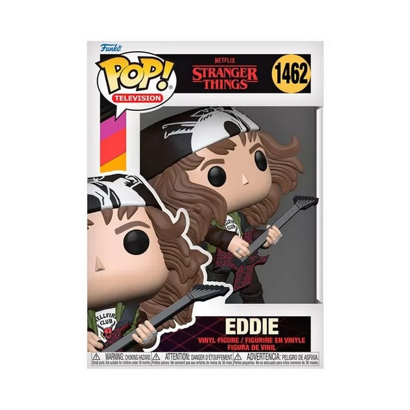 Игровая фигурка FUNKO POP! серии «Очень странные дела» - ОХОТНИК ЭДДИ С ГИТАРОЙ 72138