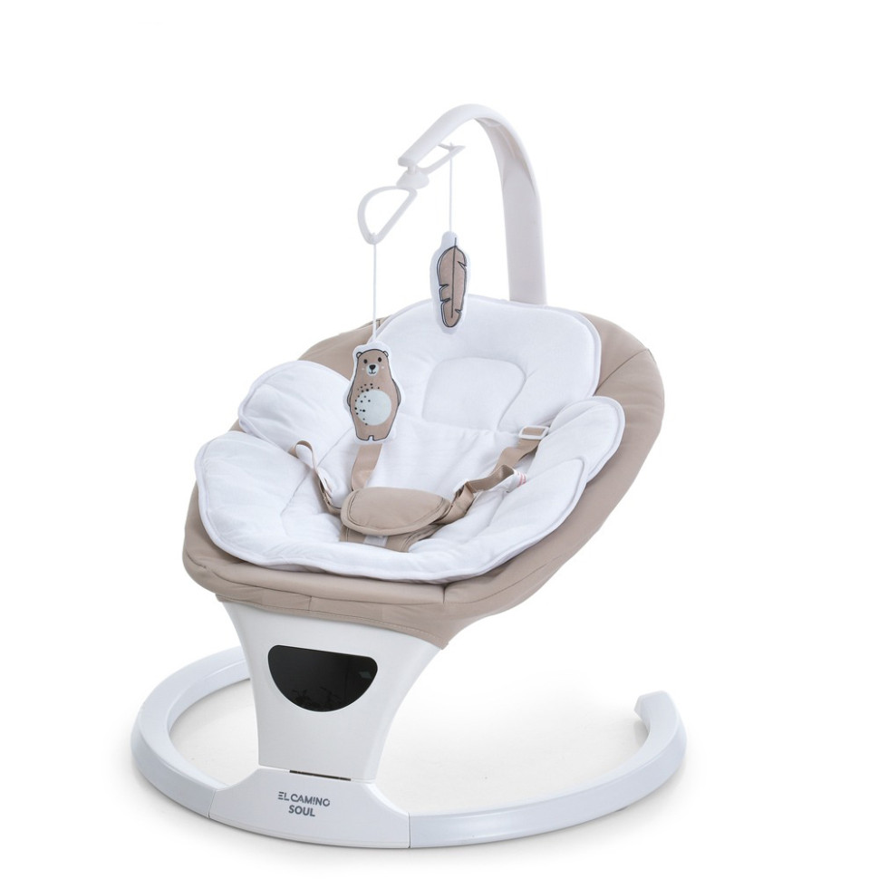 Укачивающий центр-шезлонг SOUL Bambi ME 1175 Beige