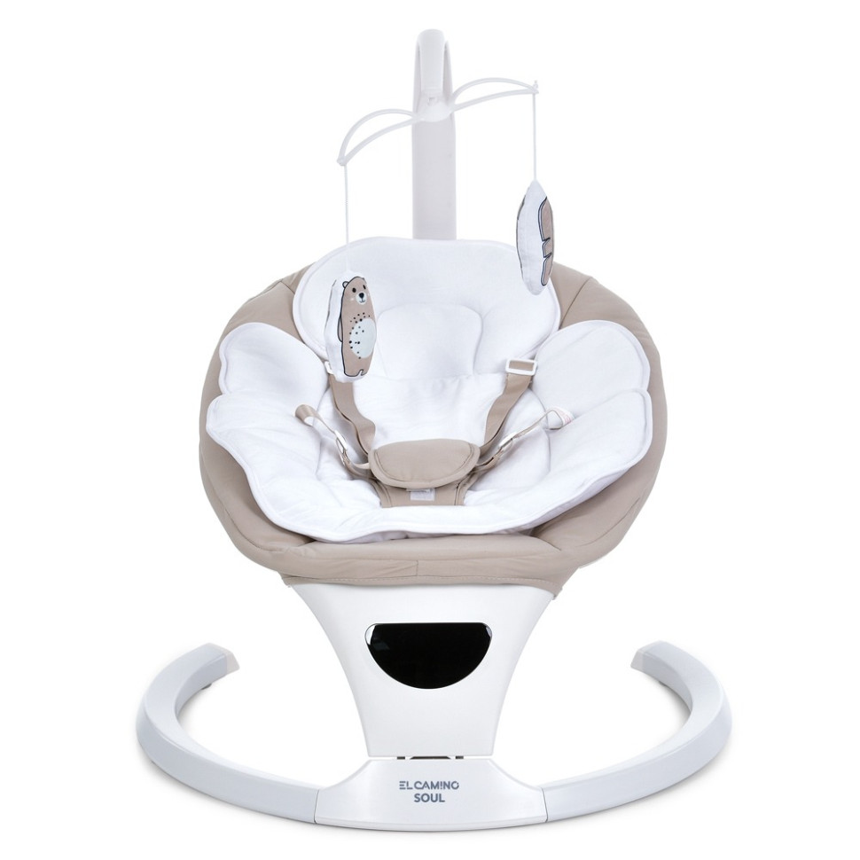 Укачивающий центр-шезлонг SOUL Bambi ME 1175 Beige