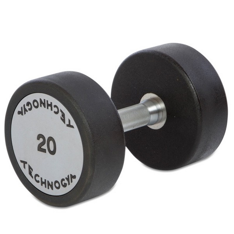 Гантель профессиональная цельная TG Technogym 128654FS 20 кг