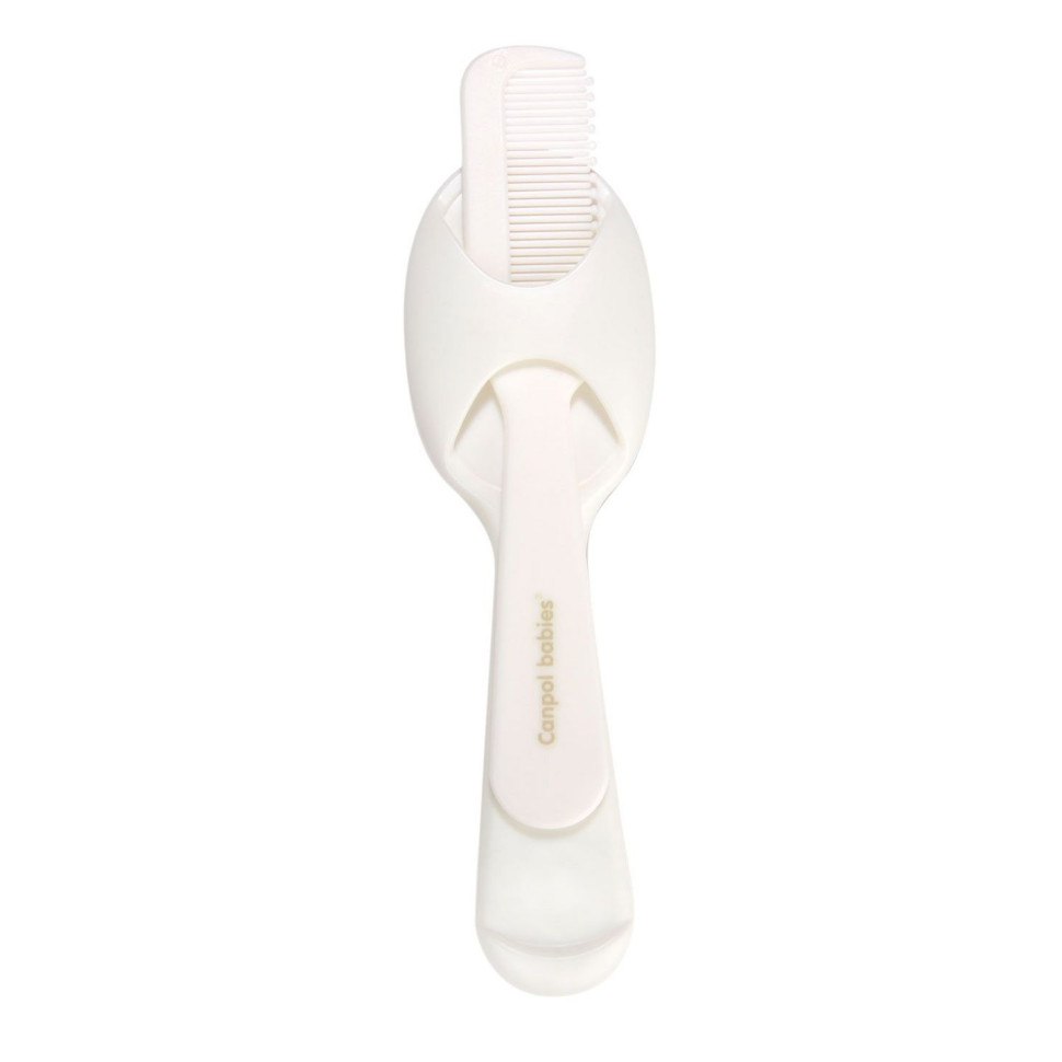 Щетка для волос с расческой Canpol babies 56/160_whi с рождения