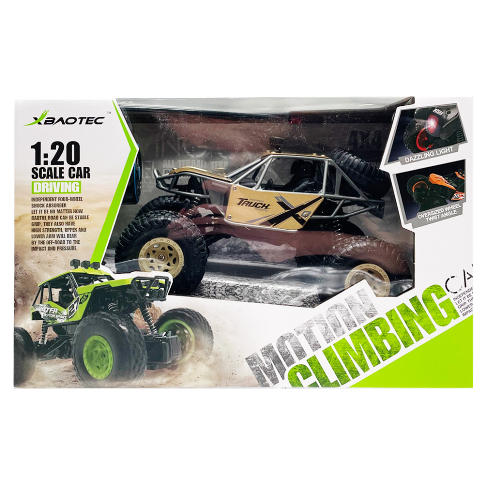 Машинка на радиоуправлении «Motion Climbing» Bambi XB1041 светлая